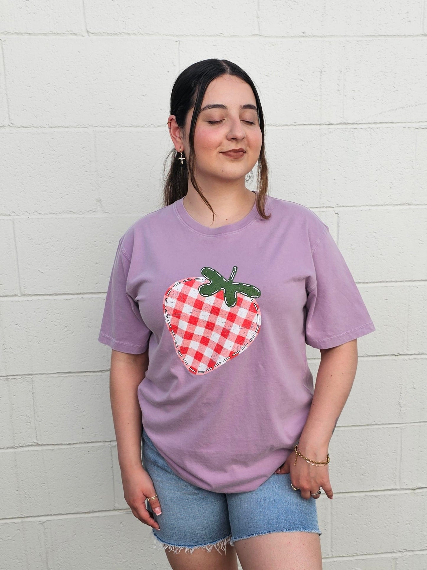 Berry Gingham