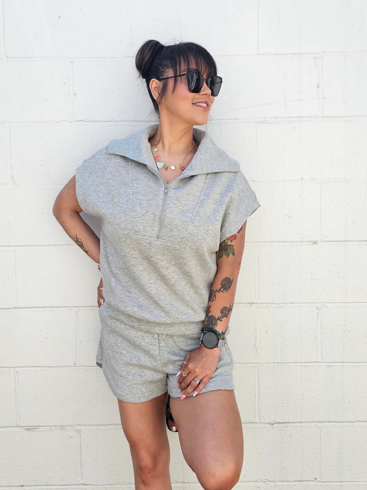 Silver Lounge Set