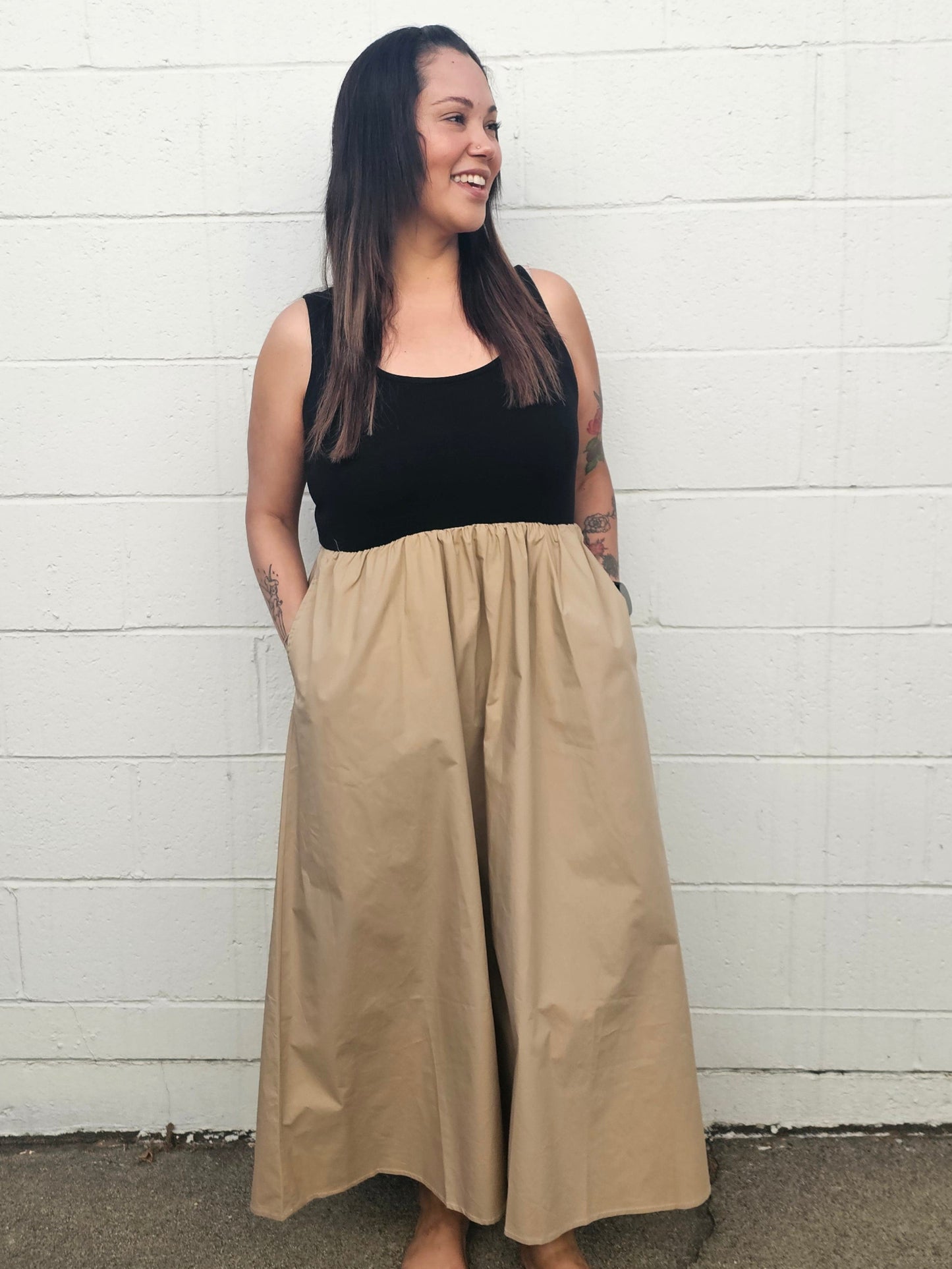 Two Tone Dress