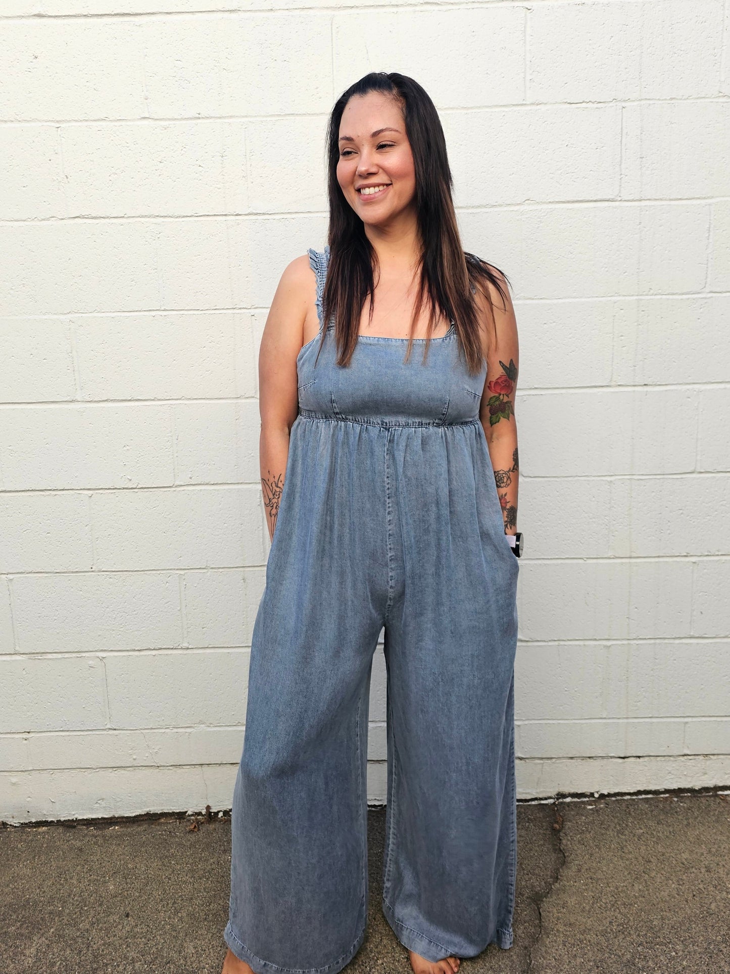 Cali Denim Jumpsuit