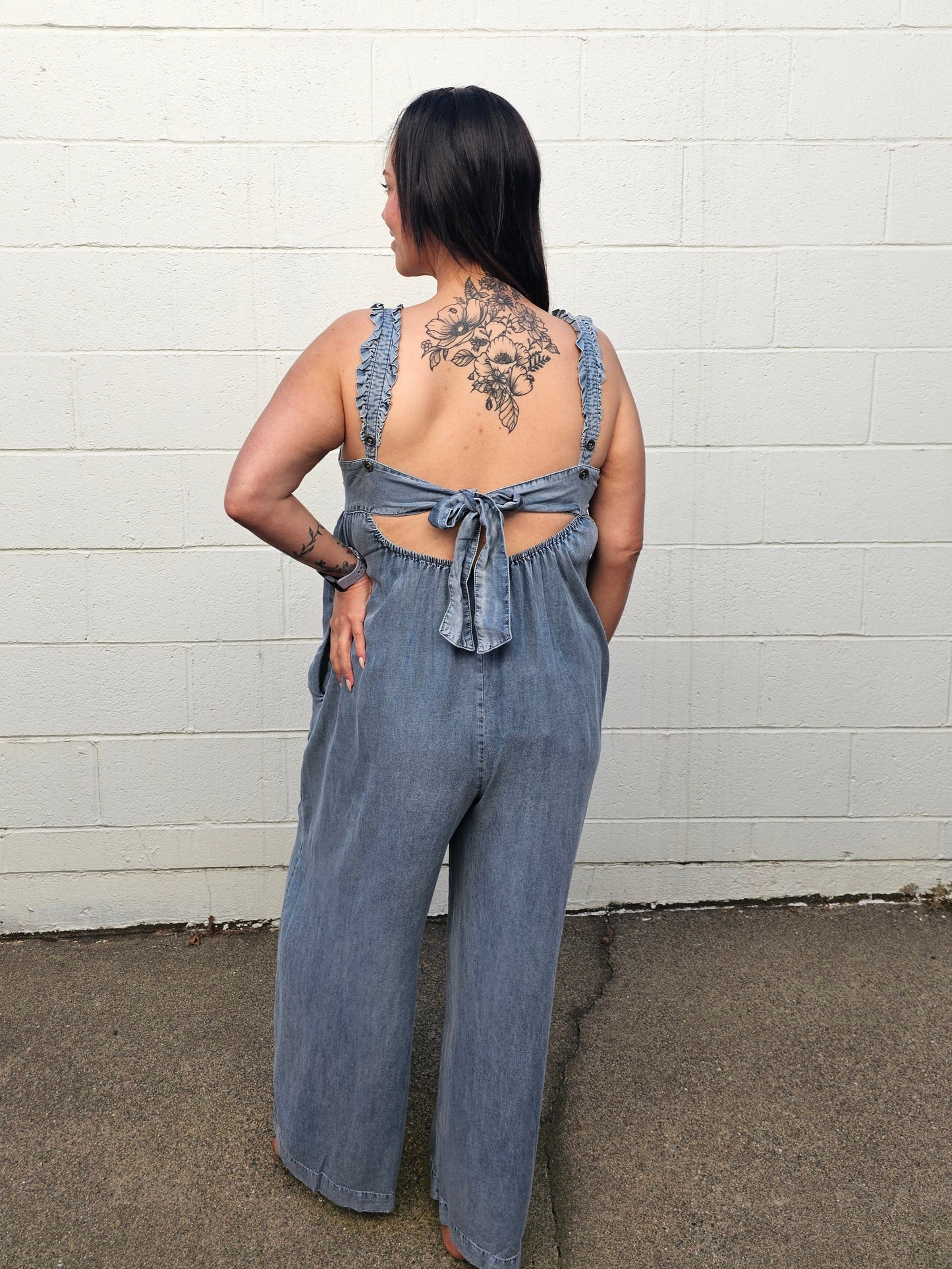 Cali Denim Jumpsuit