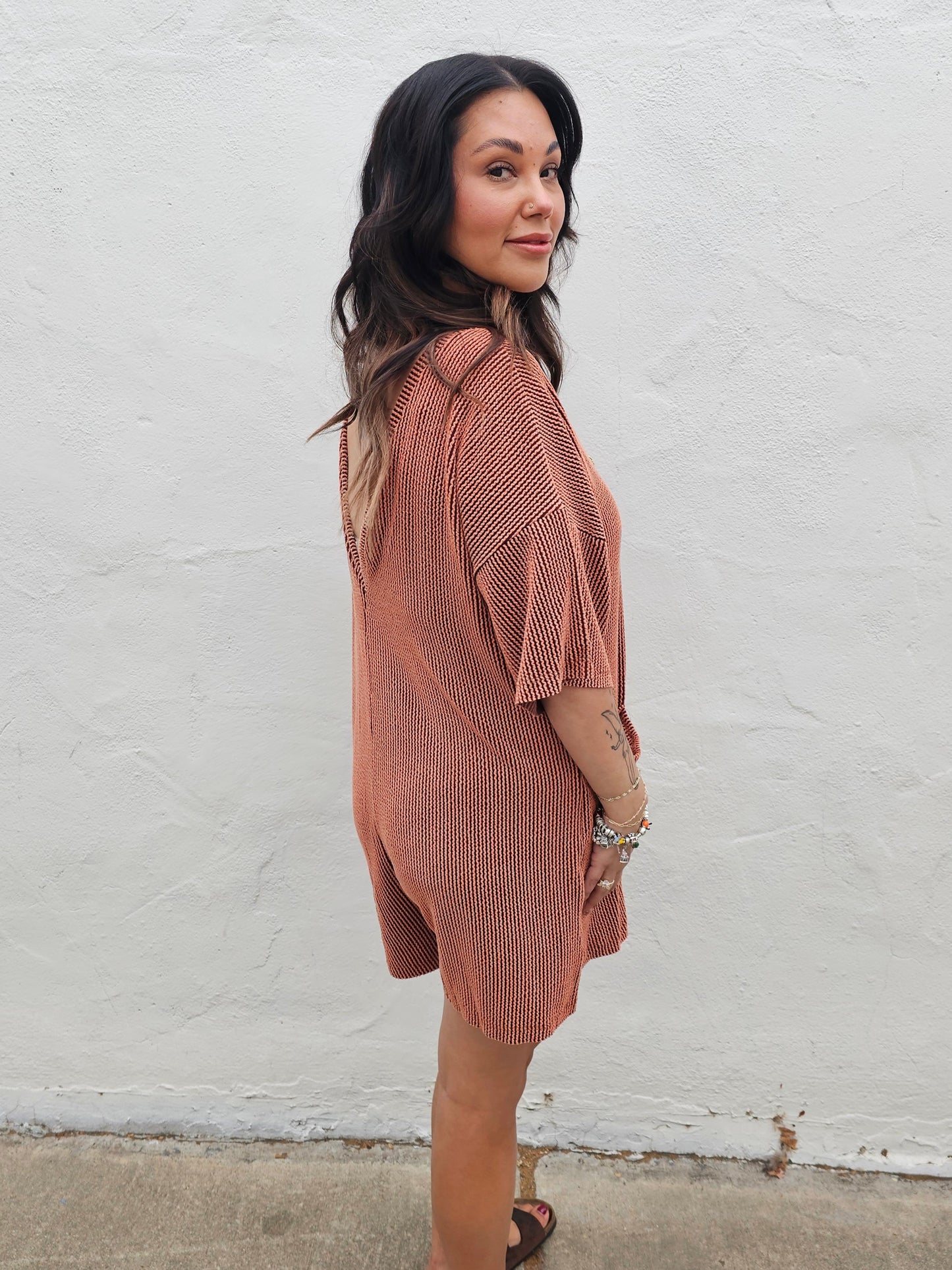 Rust Romper