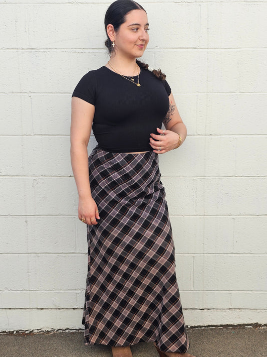 Plaid Cider Skirt