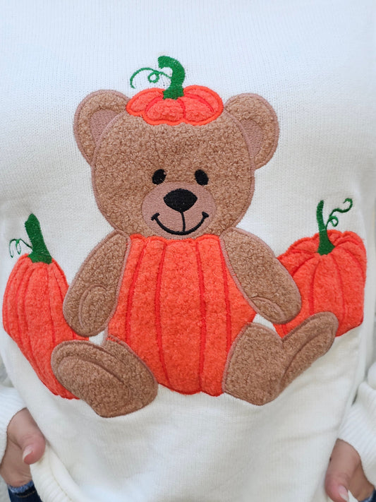 Beary Spiced Sweater