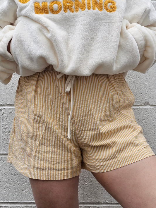 Honey Pot Shorts- Yellow