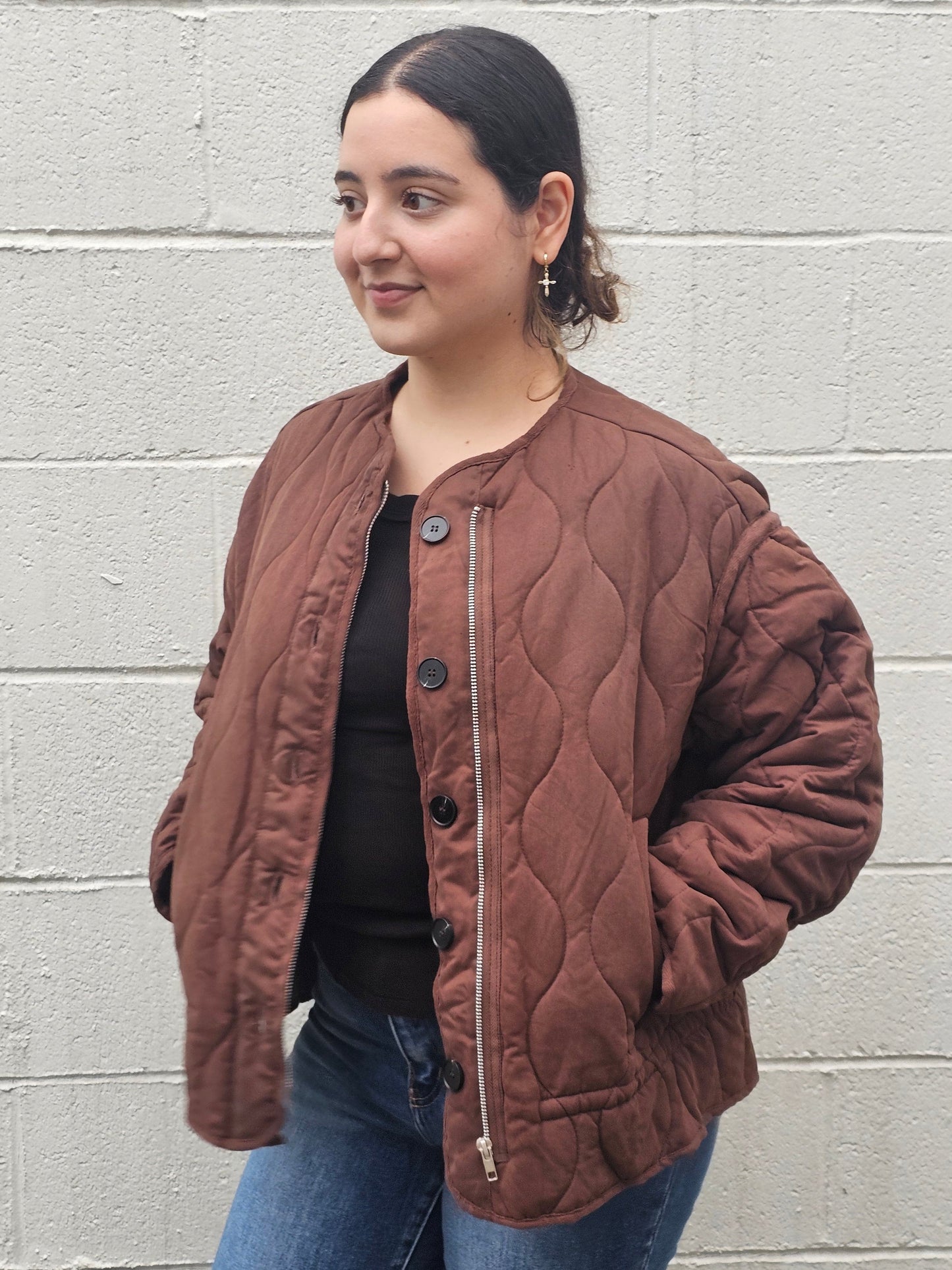 Dani Jacket- Brown