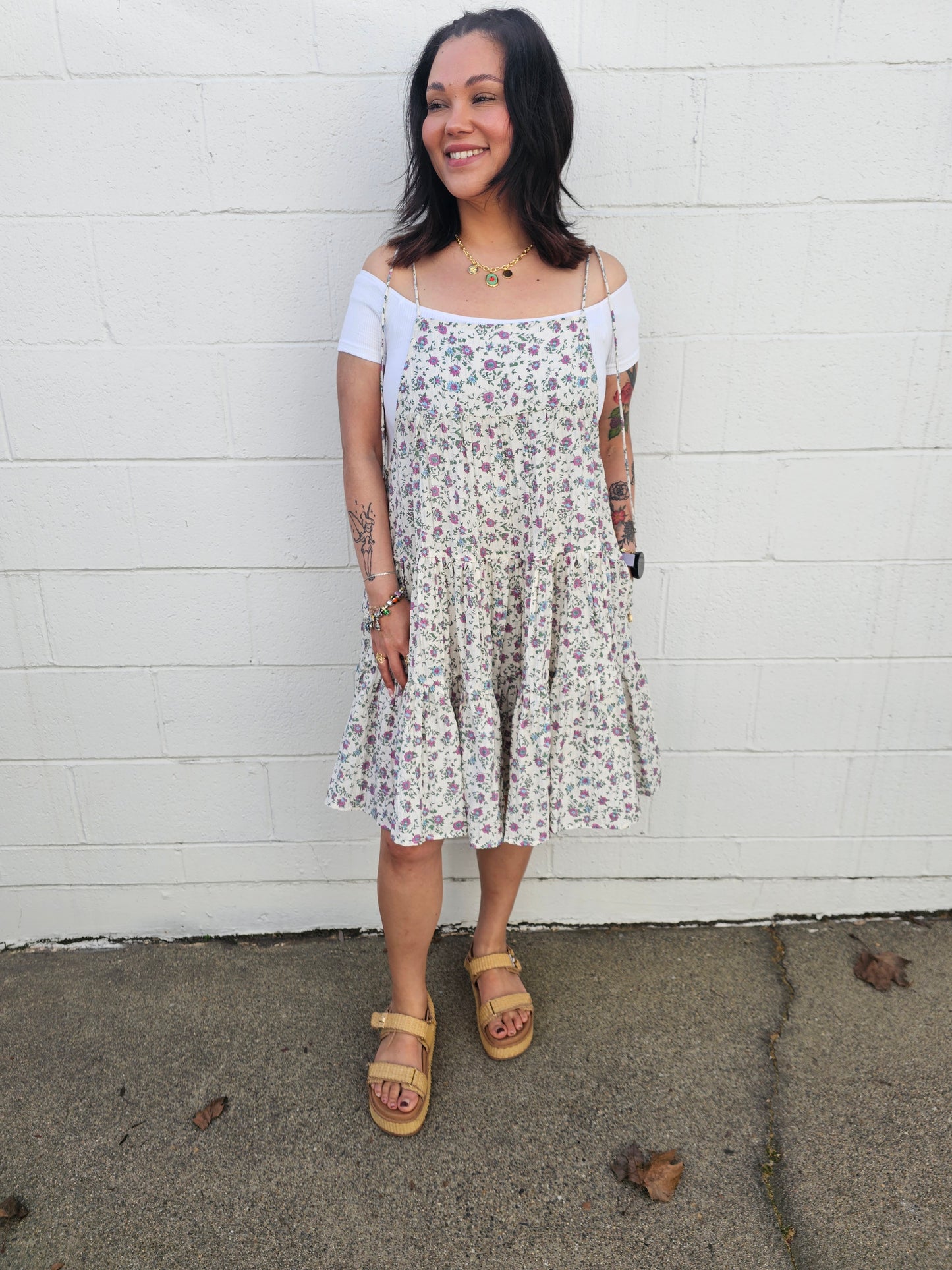 Suzanne Dress- White