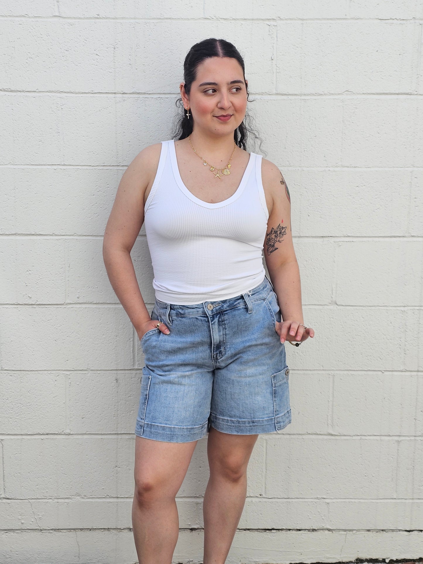 Mandy Tank- White
