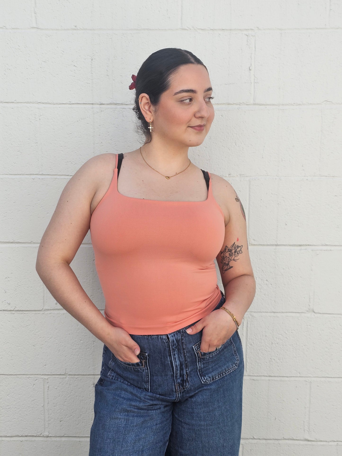 Erin Cami- Pale Orange