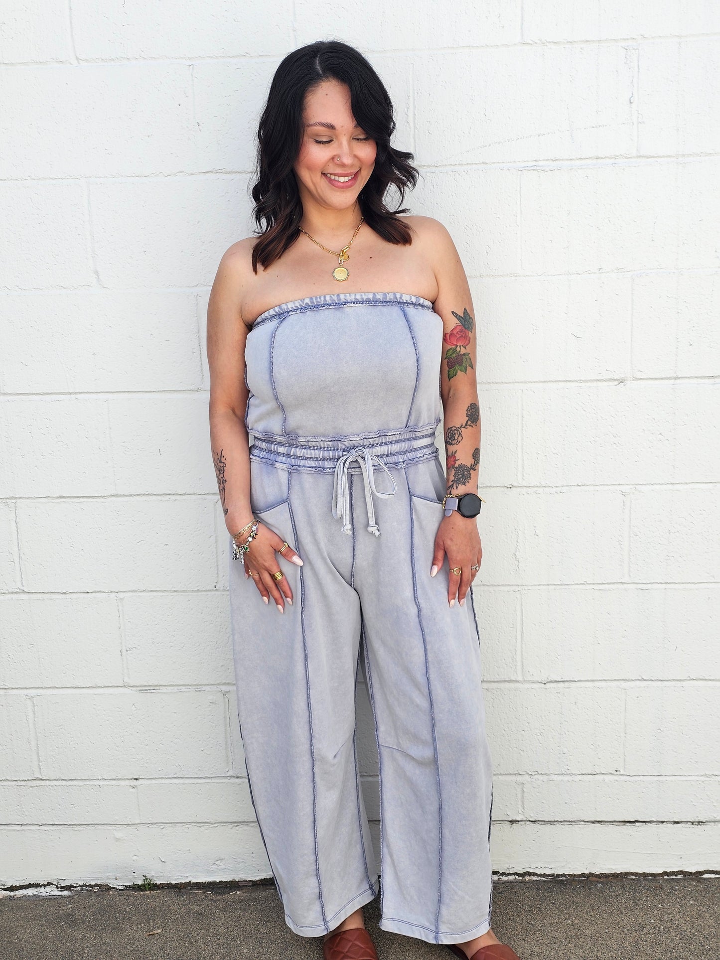 Katerina Barrel Jumpsuit