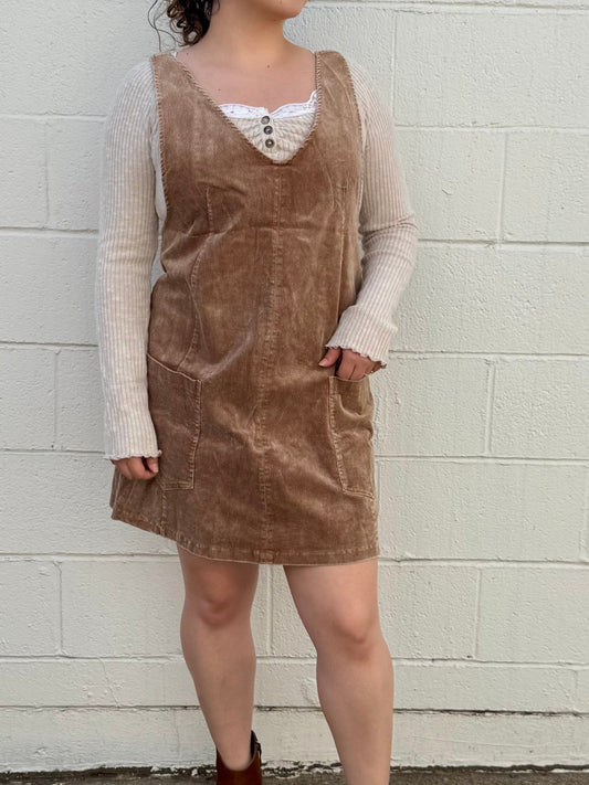 Nevaeh Dress-Taupe