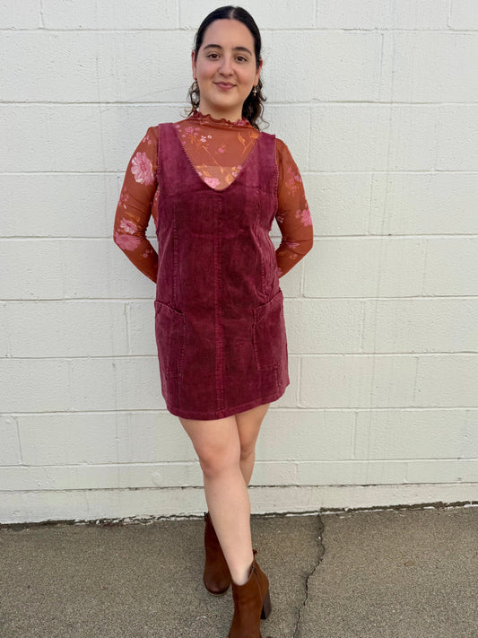Nevaeh Dress- Raspberry
