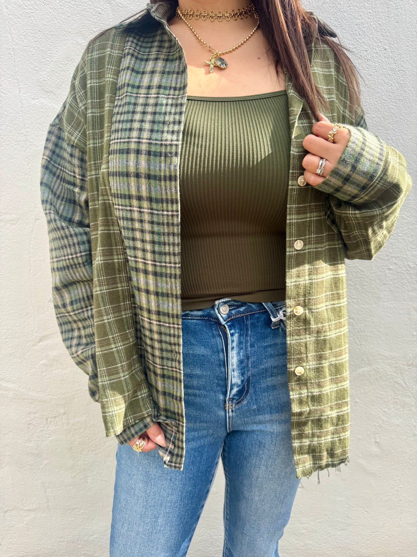 Nile Crop Top- Green