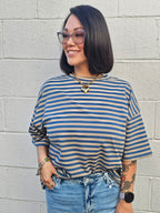 Clueless Tee- Blue