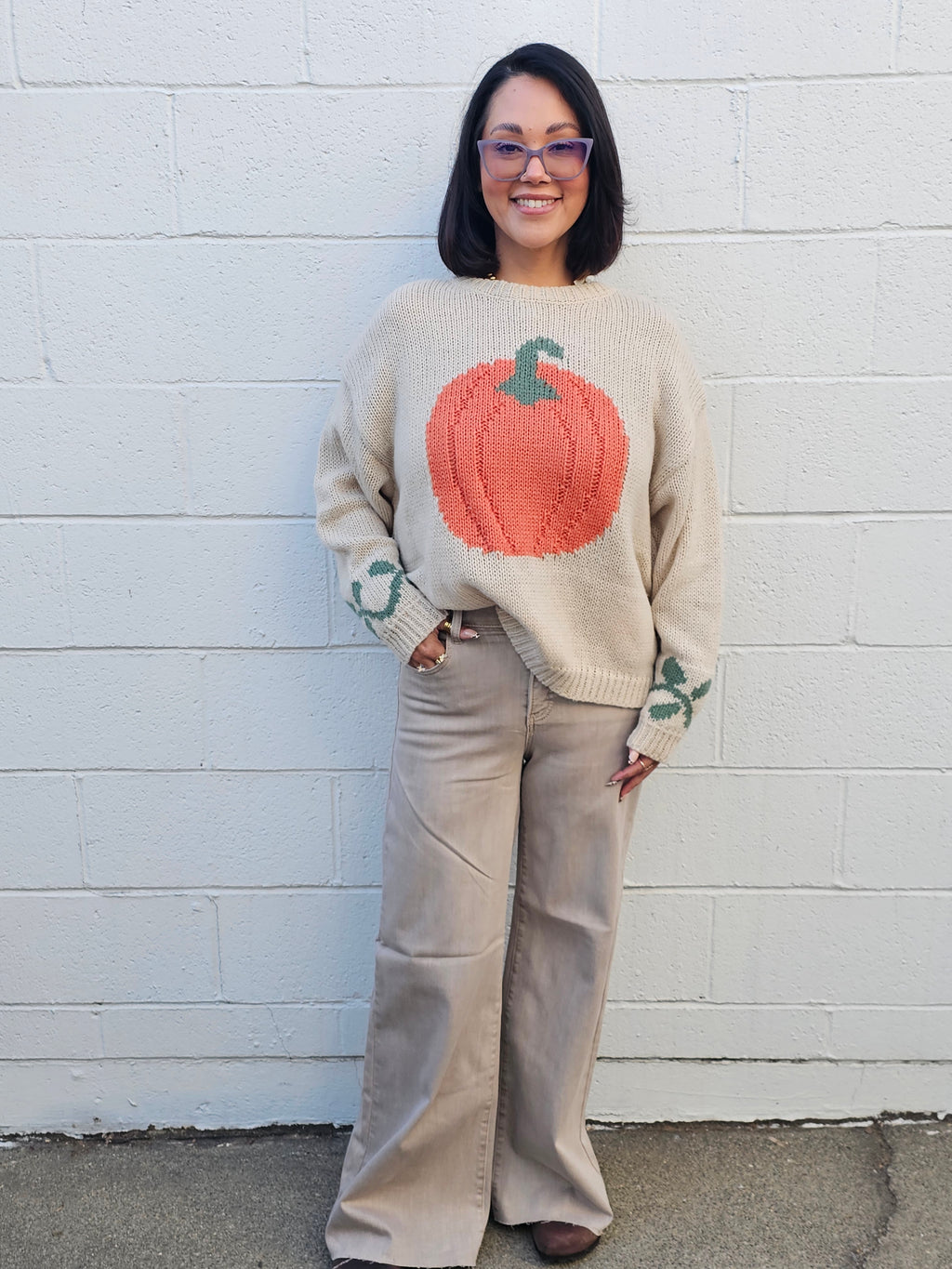 Plump Pumpkin Sweater