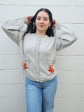 Leafy Cardigan