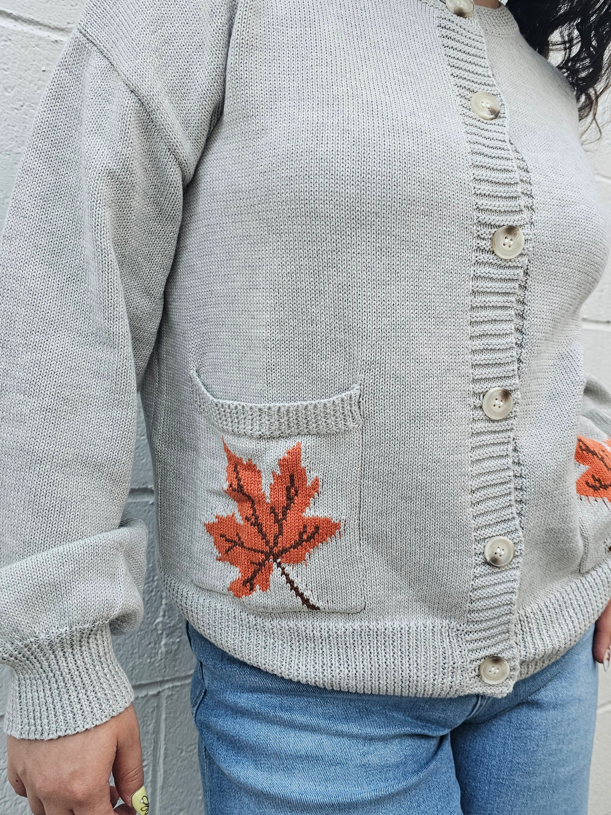 Leafy Cardigan