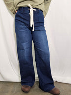 Pinstripe Jeans