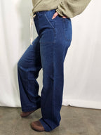 Pinstripe Jeans