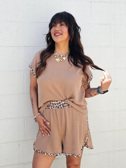 Latte Leopard Set