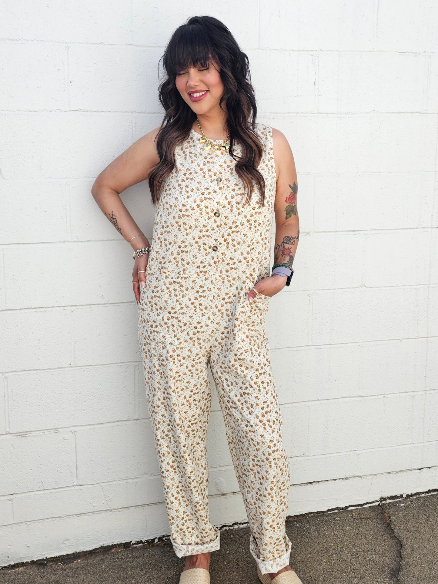Golden Meadow Romper
