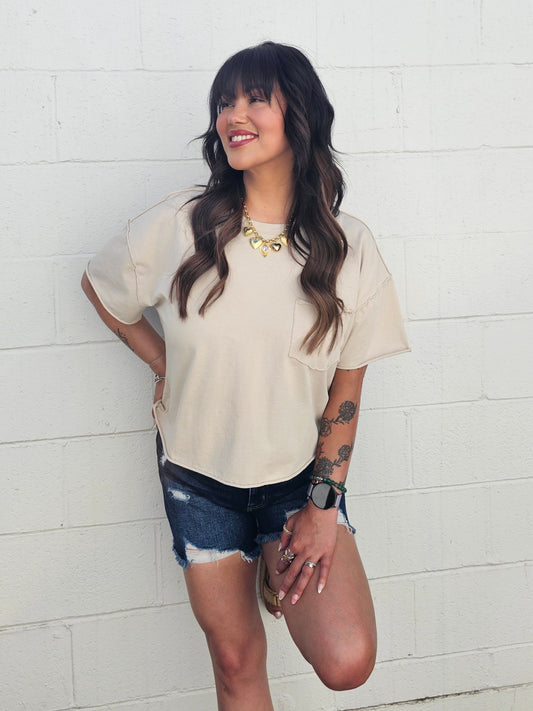 Sandstone Pocket Tee