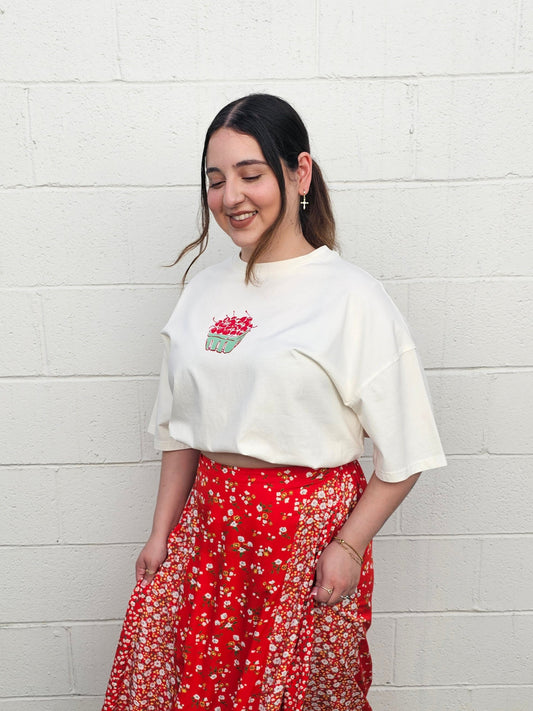 Cherry Basket Tee
