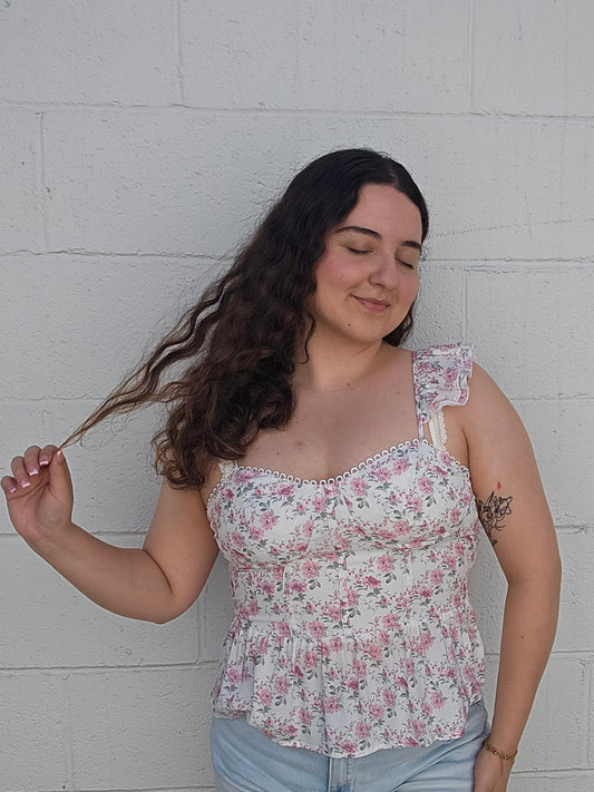 Rose Crop Top