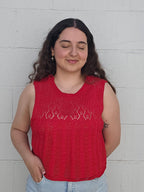Coastal Crochet Top