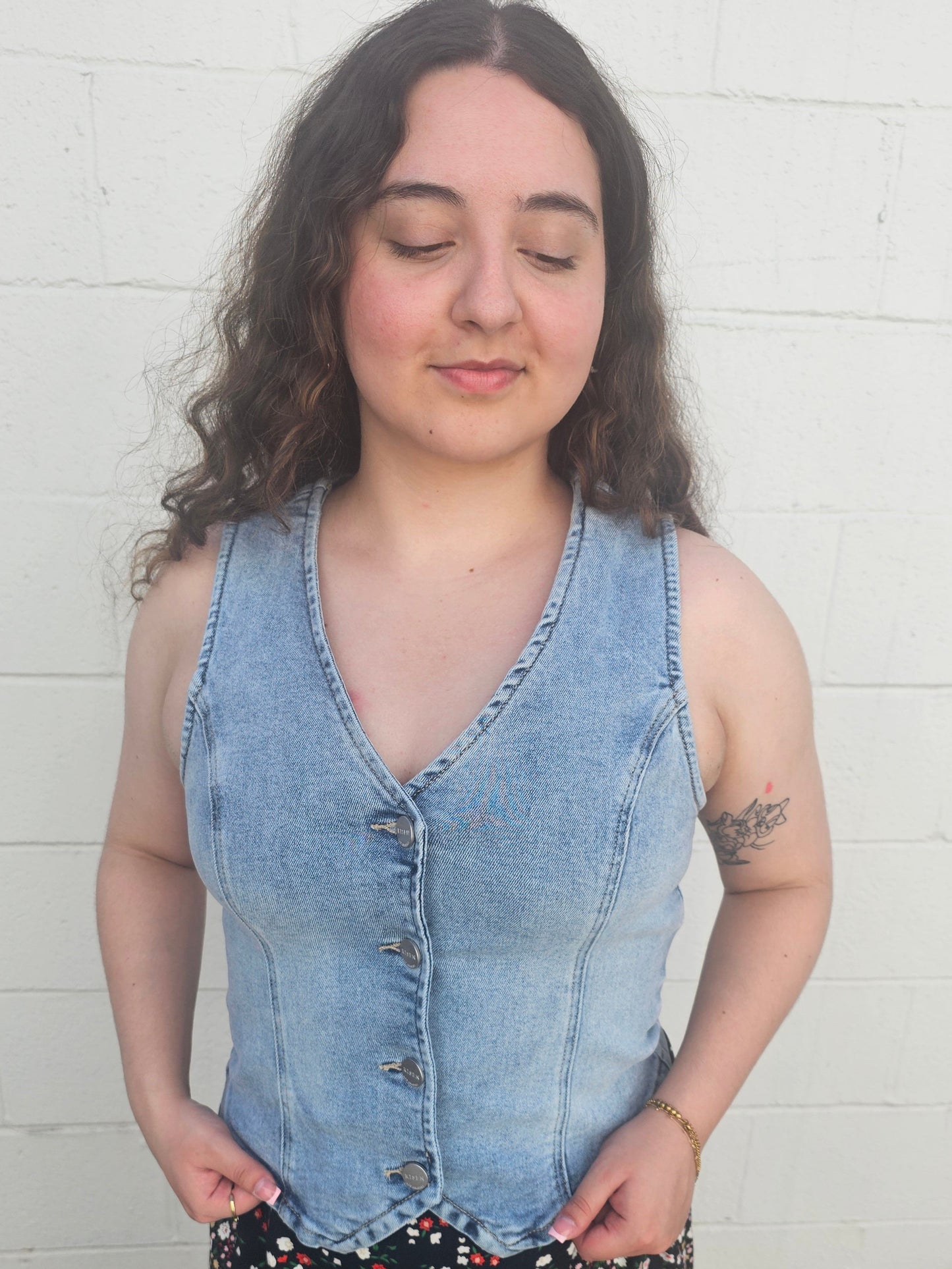 Pretty in Denim Vest