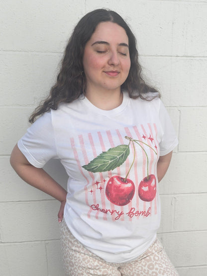Cherry Bomb Graphic Tee