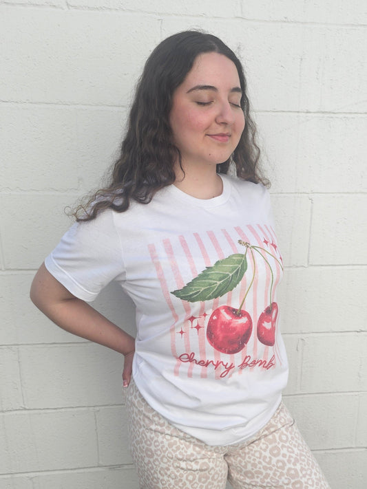 Cherry Bomb Graphic Tee
