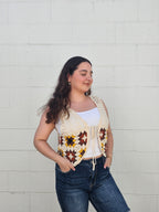 Retro Knit Vest