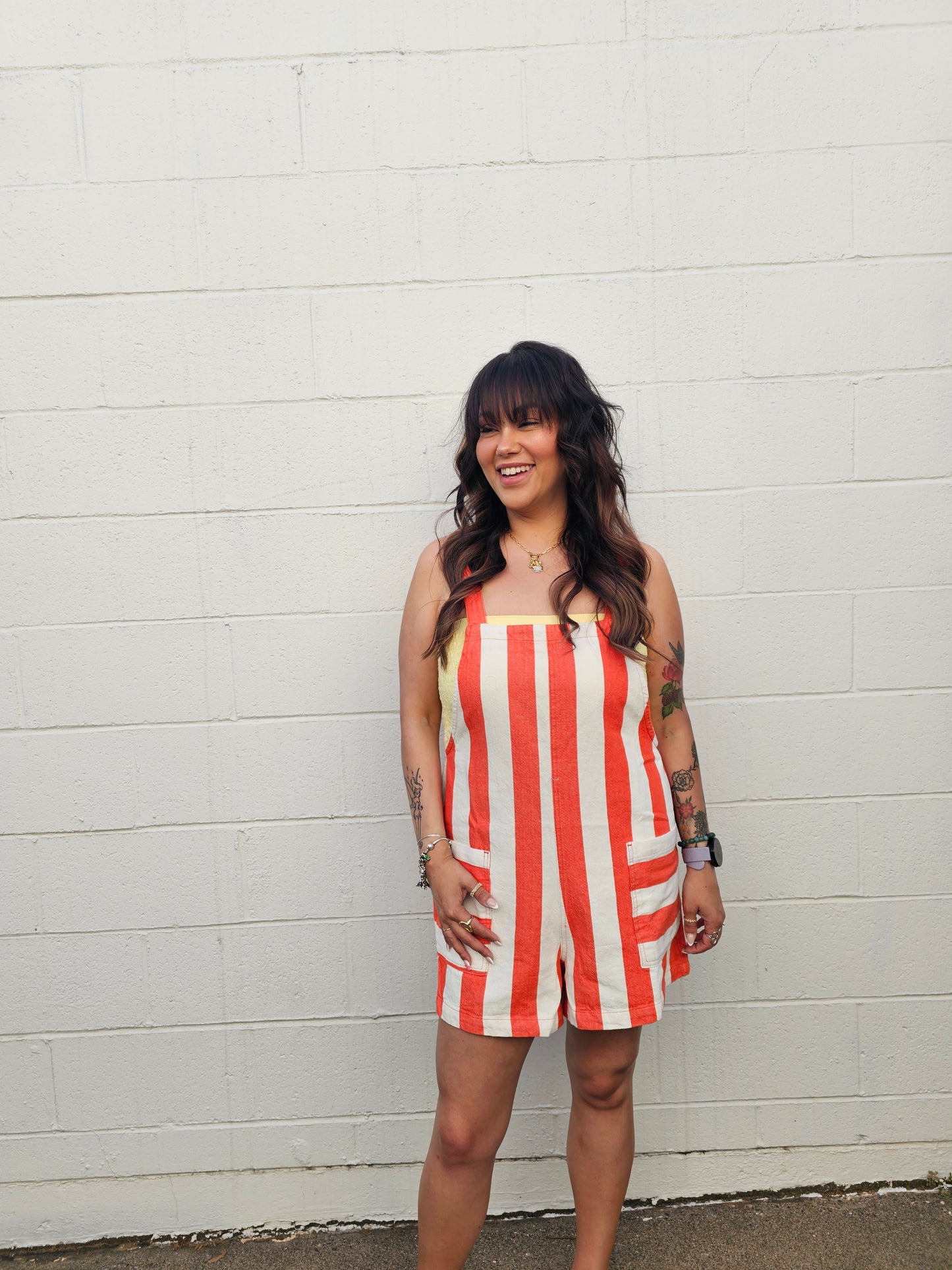 Creamsicle Romper