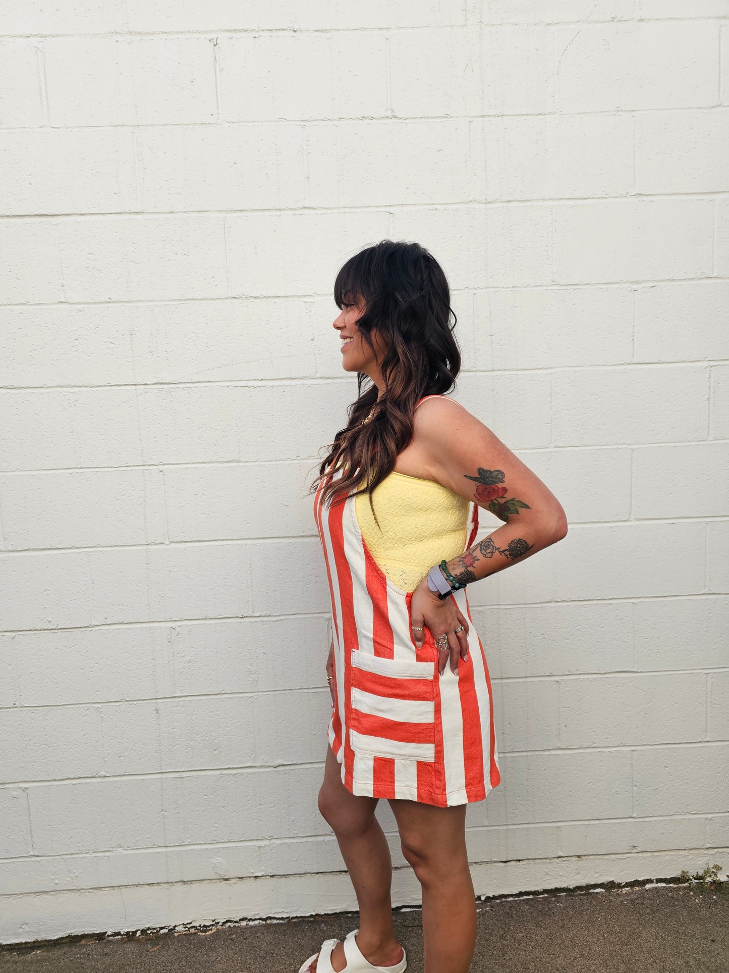 Creamsicle Romper