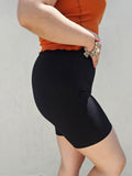 Chevron Biker Shorts