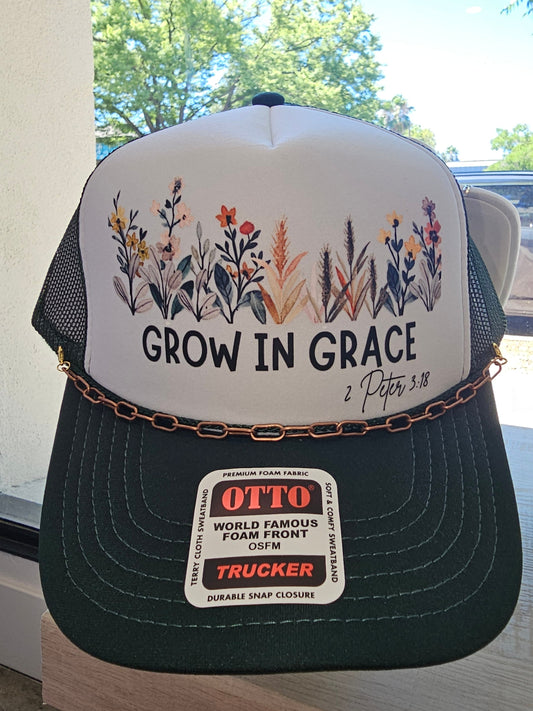 Grow In Grace Trucker Hat