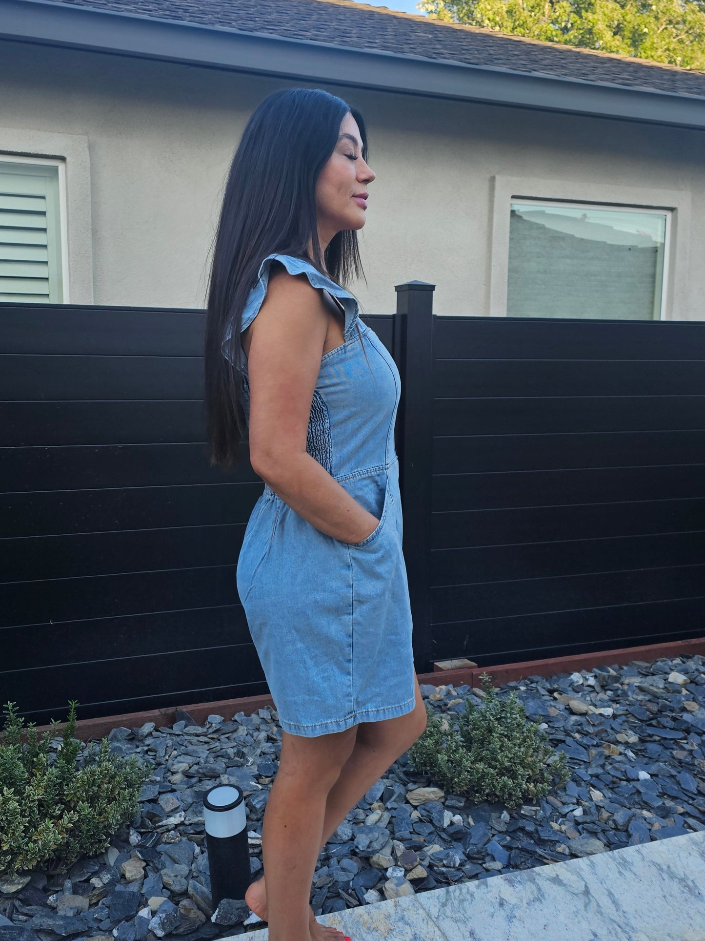 Country Denim Romper