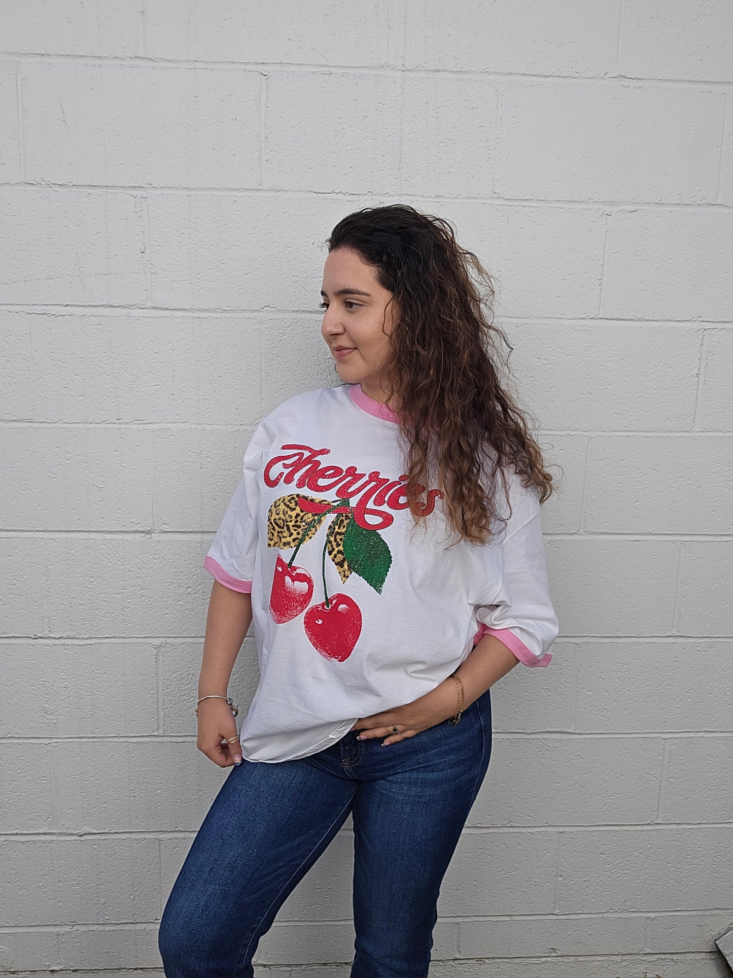 Vintage Cherries Graphic Tee