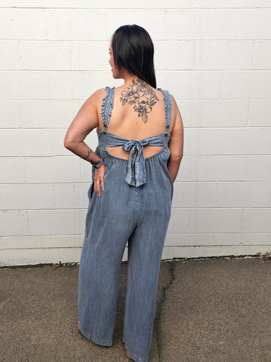 Cali Denim Jumpsuit
