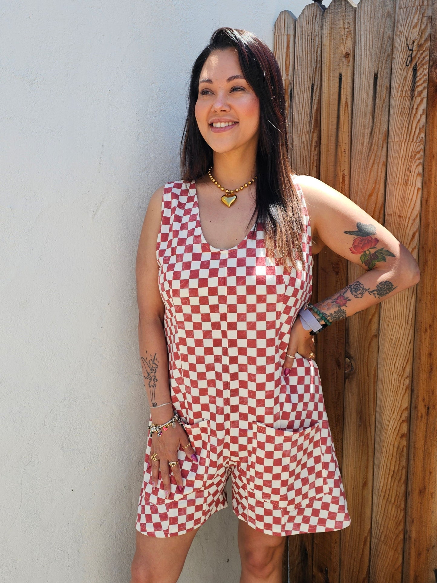 Checkmate Romper