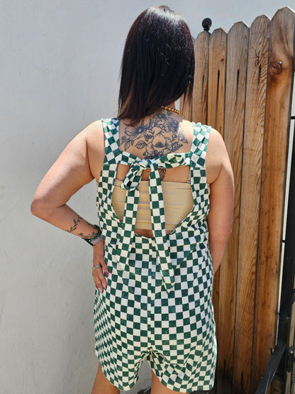 Checkmate Romper