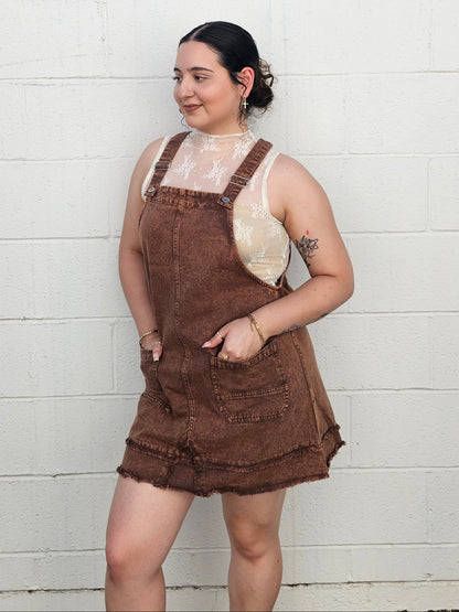 Mocha Mini Dress