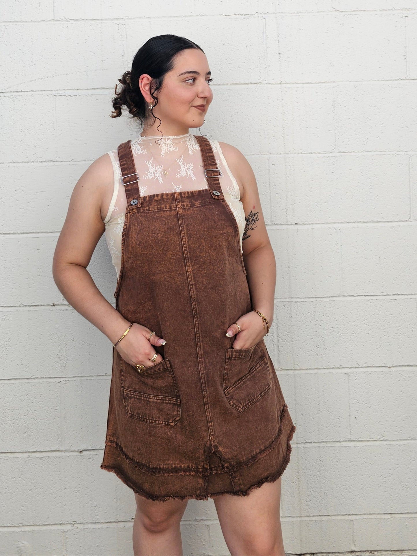 Mocha Mini Dress