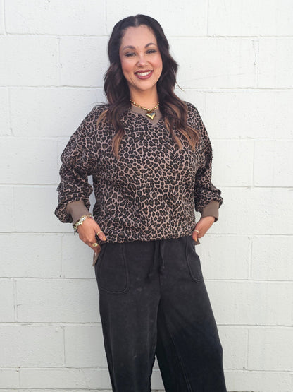 Leopard Sweatshirt