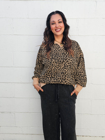 Leopard Sweatshirt