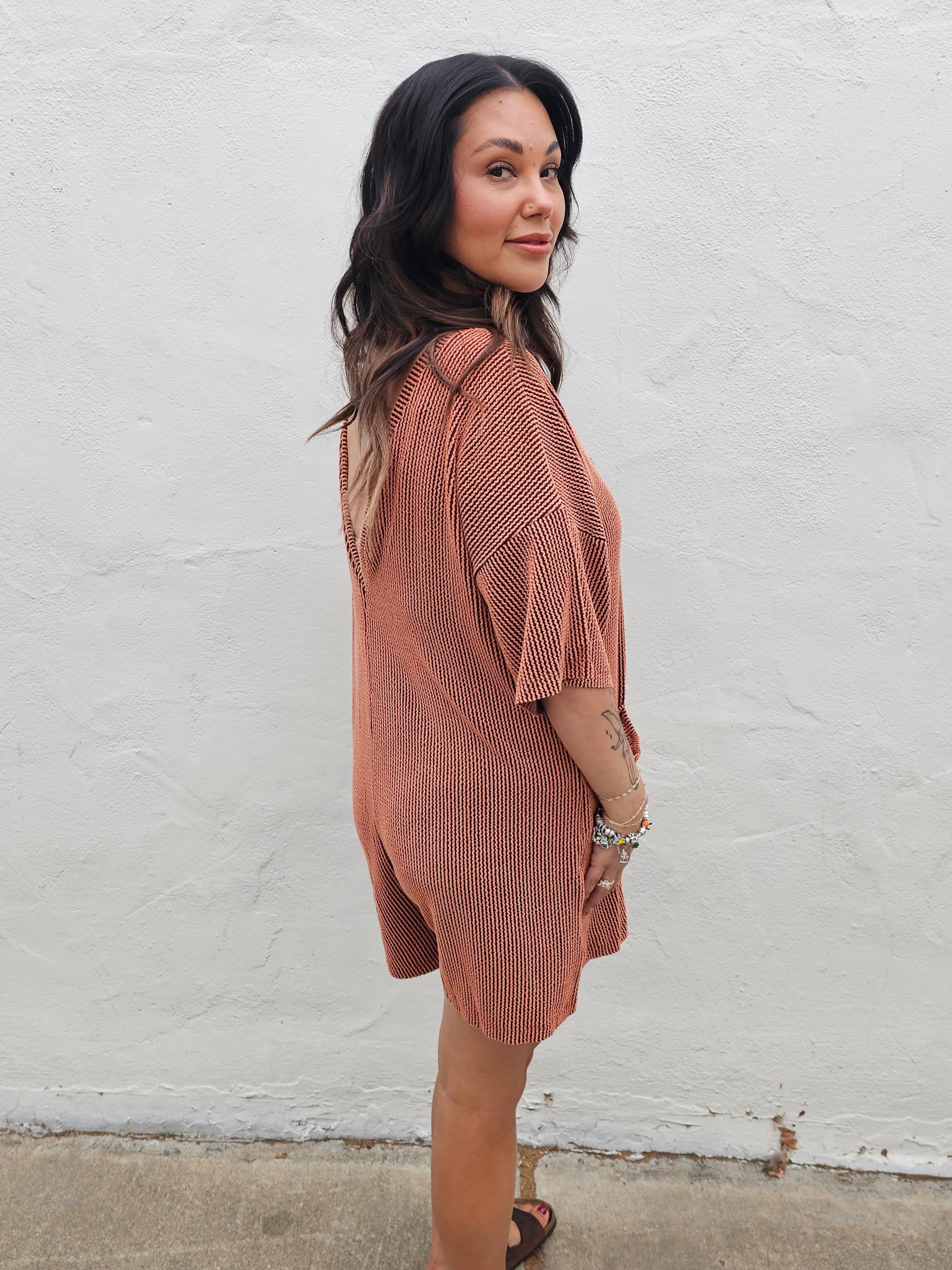 Rust Romper