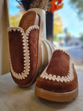 Margaret Slippers- Tan