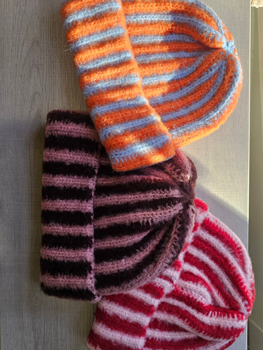 Stripe Beanie