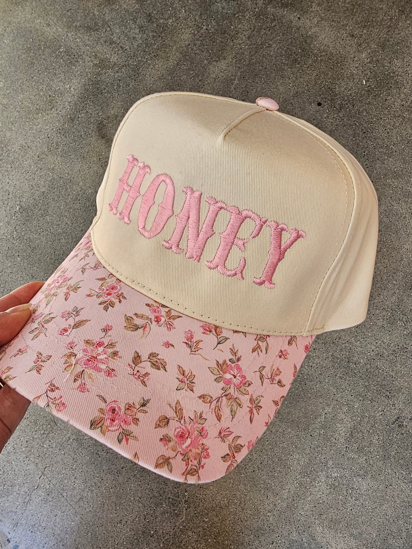 Pink Honey Trucker Hat